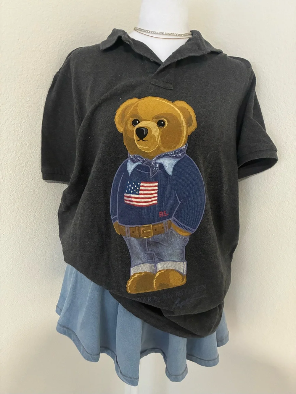 Polo bear by polo Ralph Lauren polo 💙🐻 Classic fit size men’s medium